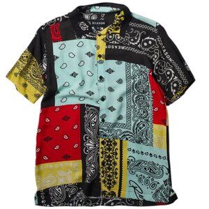 INTERSECT SHIRT ALLOVER PRINT SHORT SLEEVE SHIRT